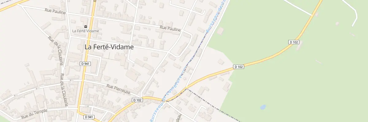 Plan du 1 Rue Maurice Levier à La Ferté-Vidame