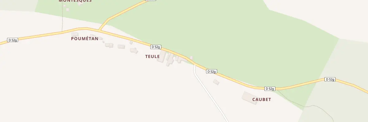Plan du 60 Teule à Arnaud-Guilhem