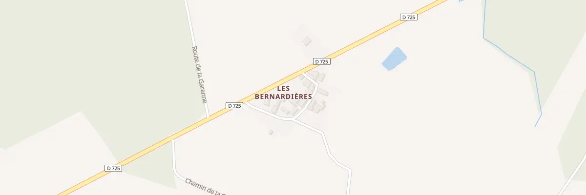 Plan du 5 Les Bernardieres à Boussay