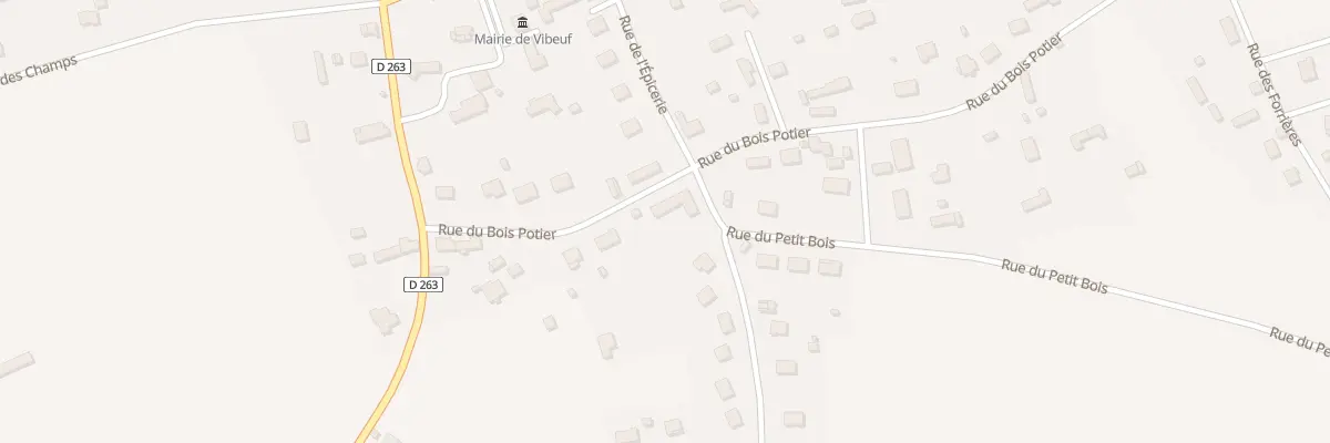 Plan du 200 Rue de l’Epicerie à Vibeuf
