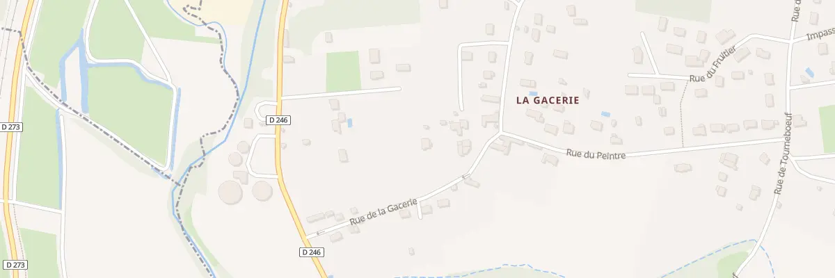Plan du 31 Rue de la Gacerie à Auzouer-en-Touraine