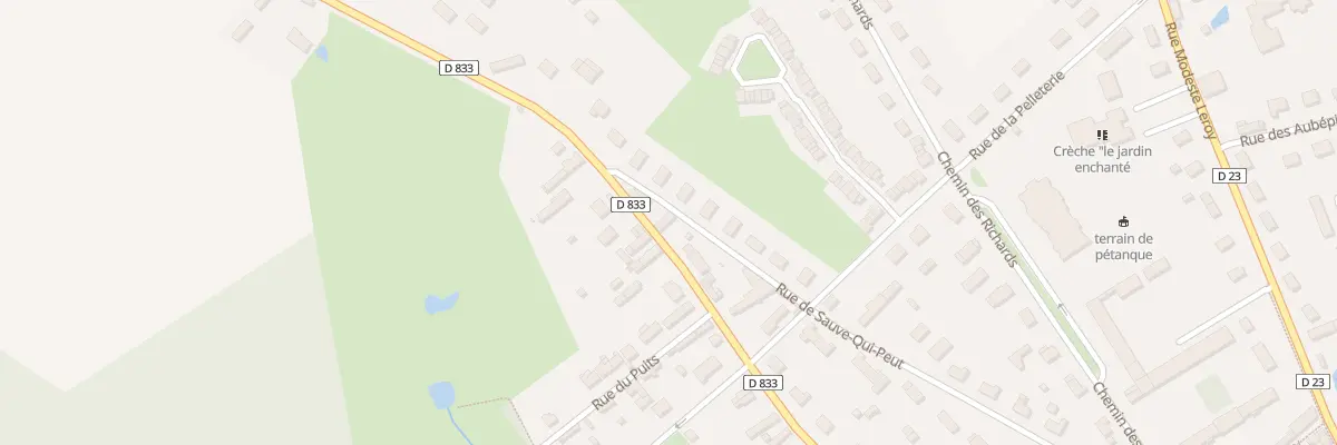 Plan du 394 Rue Théodore Pierre à Breteuil
