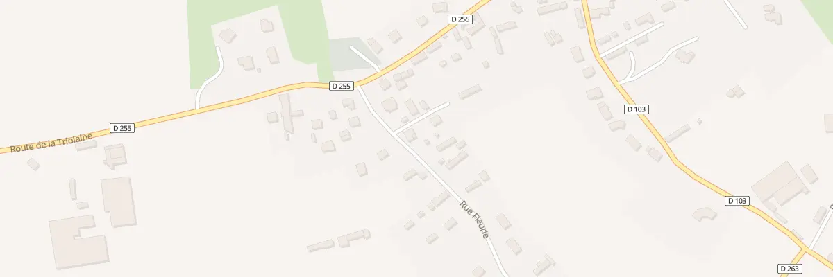 Plan du 73 Rue Fleurie à Lindebeuf