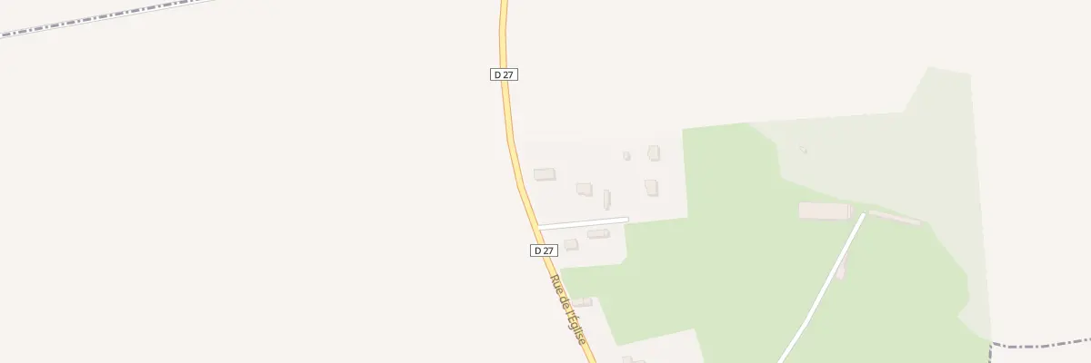 Plan du 1 Rue de l’Eglise à Vénestanville