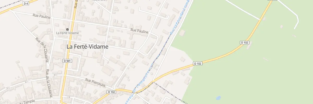 Plan du 3 Rue Maurice Levier à La Ferté-Vidame