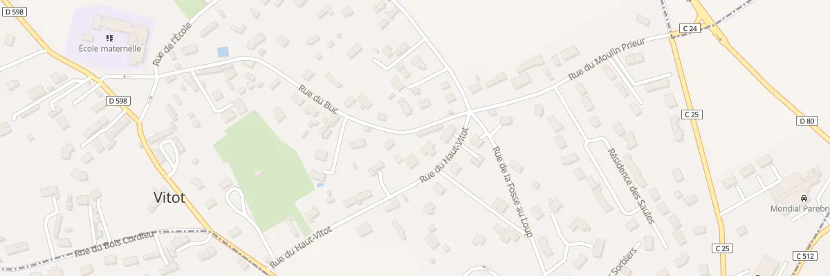 Plan du 27 Rue du Buc à Vitot
