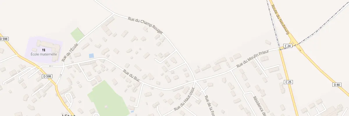 Plan du 4 Rue du Champ Rouget à Vitot