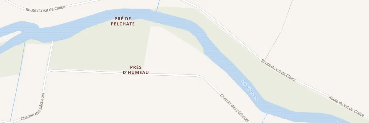 Plan du 210 Pres d’Humeau à Boussay