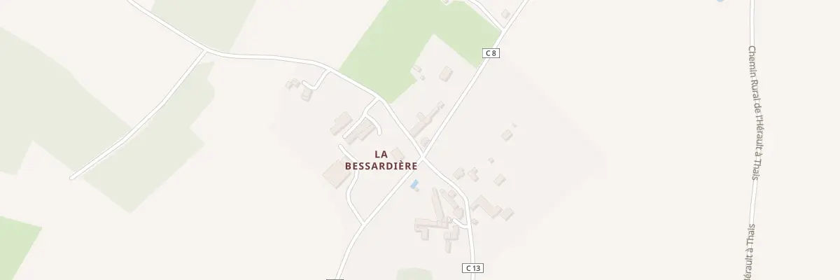Plan du 48 La Bessardiere à Néons-sur-Creuse