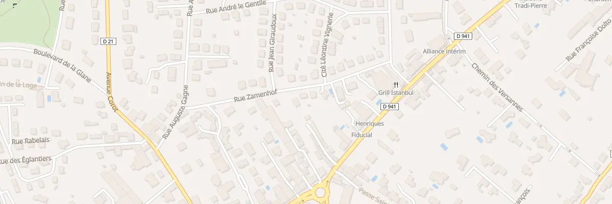 Plan du 12 Rue Zamenhof à Saint-Junien