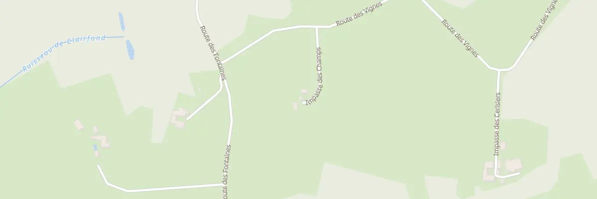 Plan du Bos à Soulaures