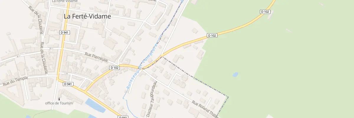 Plan du 2 Rue du Stade à Lamblore
