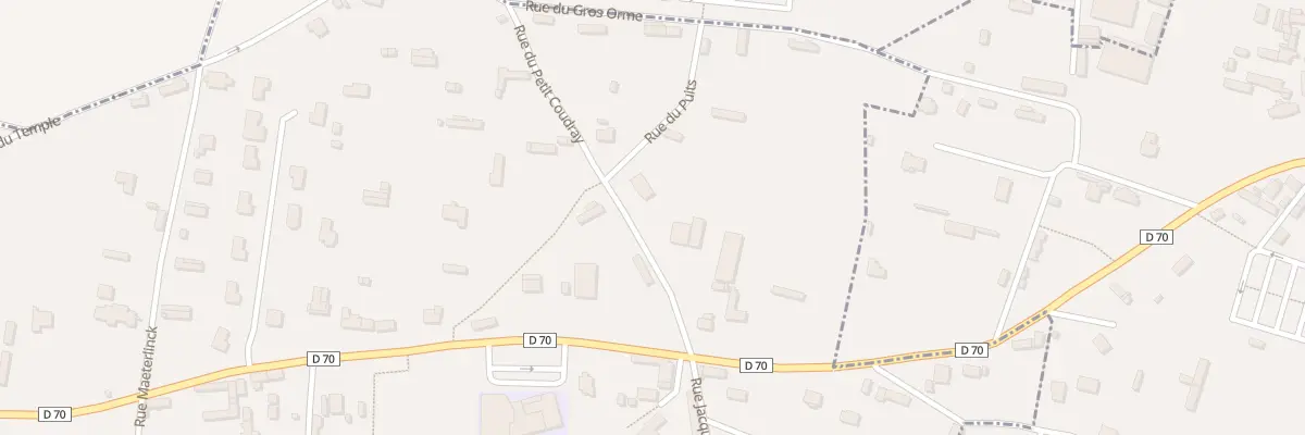 Plan du 277 Rue du Petit Coudray à Gruchet-Saint-Siméon