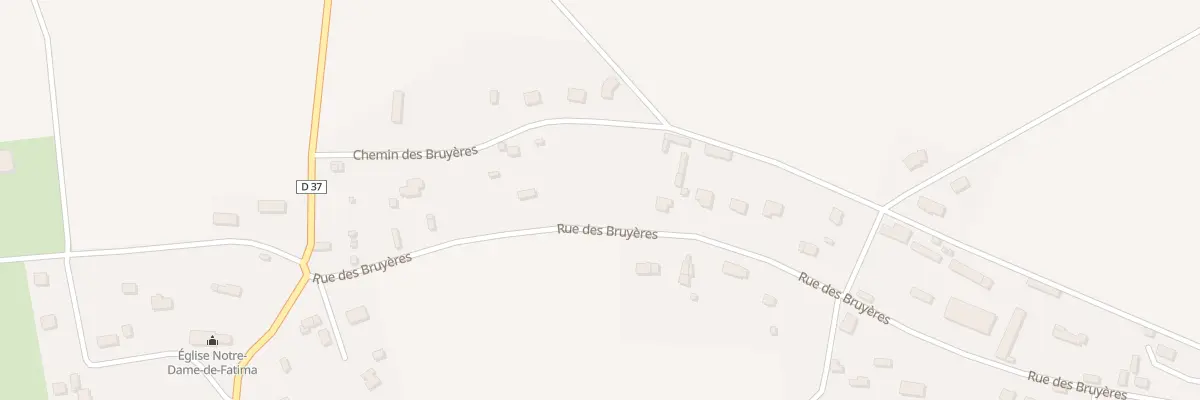 Plan du 9T Rue des Bruyeres à Berville-la-Campagne