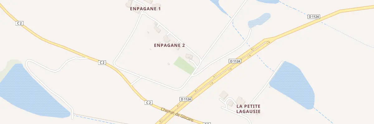 Plan du 1991 Che de Giscaro à Gimont