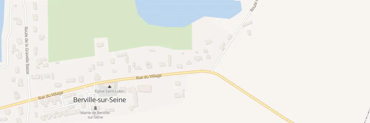 Plan du 1123 Rue du Village à Berville-sur-Seine