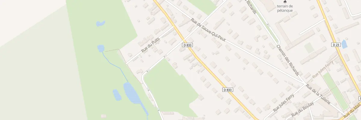 Plan du 247 Rue Théodore Pierre à Breteuil