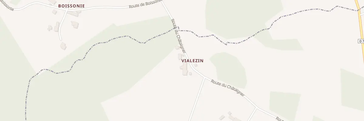 Plan du 167 Vialezin à Saint-Jory-de-Chalais