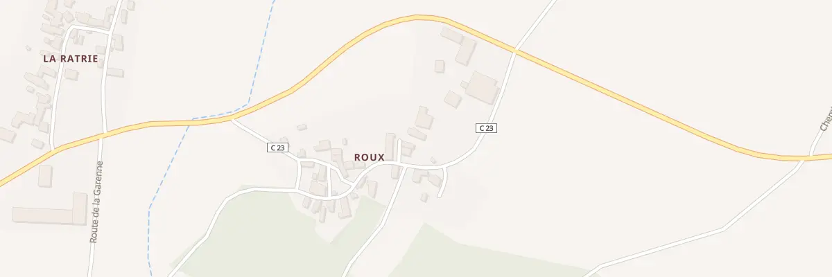 Plan du 19 Roux à Boussay