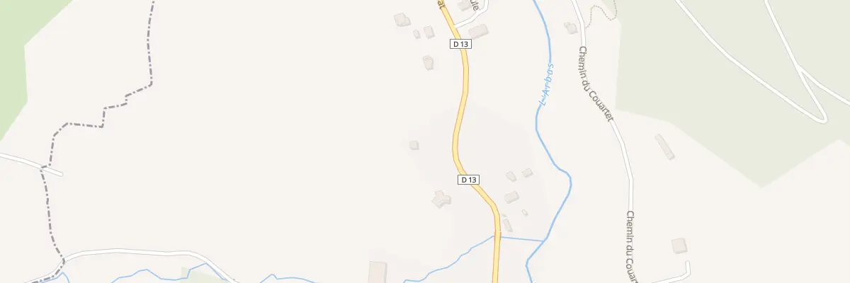 Plan du 212 Bouygues à Arbas