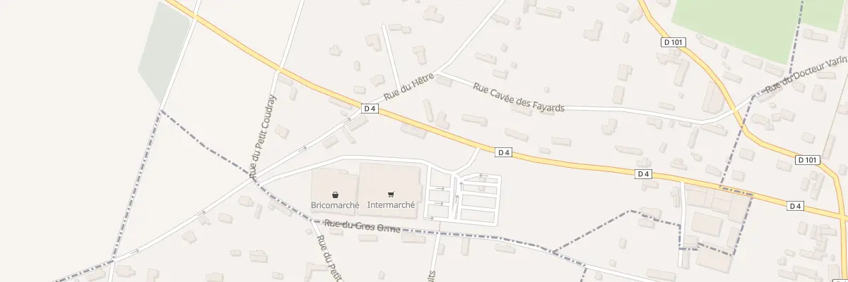 Plan du 12 Rue du Puits à La Gaillarde