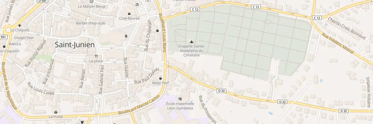 Plan du 5 Av Voltaire à Saint-Junien