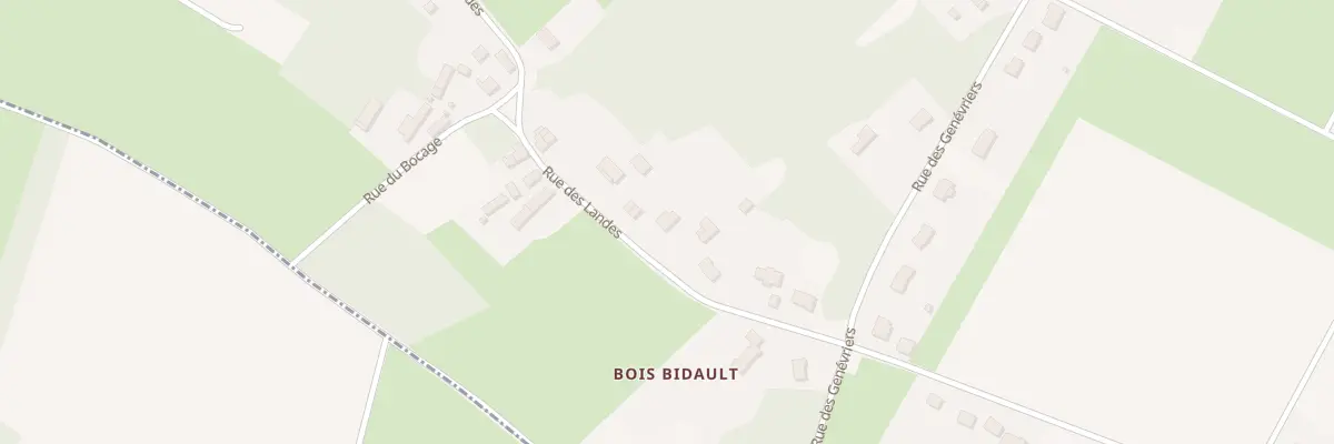 Plan du 15 Rue des Landes à Athée-sur-Cher