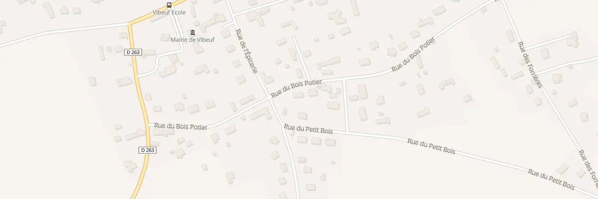 Plan du 206 Rue du Bois Potier à Vibeuf