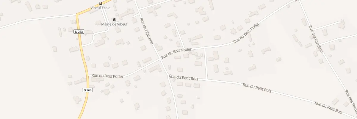 Plan du 206 Rue du Bois Potier à Vibeuf
