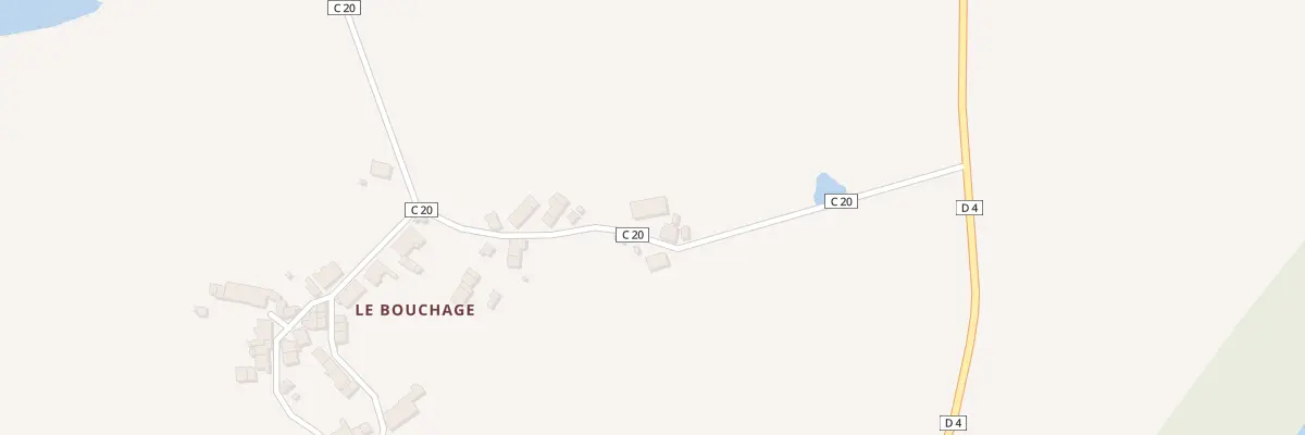 Plan du 2B Le Bouchage à Val-d’Oire-et-Gartempe