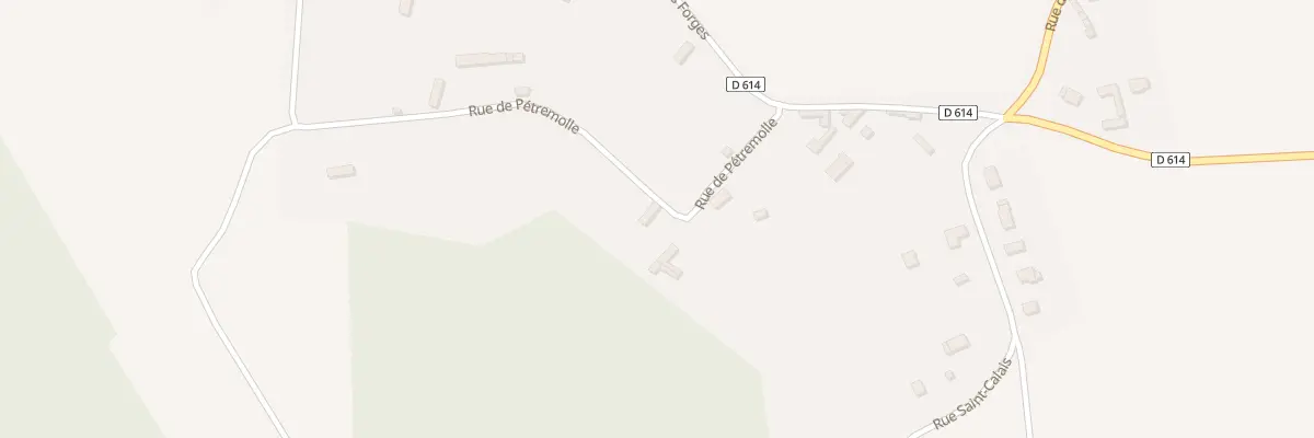 Plan du 5 Rue de Petremolle à Louversey