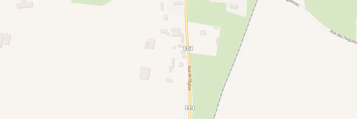 Plan du 20 Rue de l’Eglise à Vénestanville