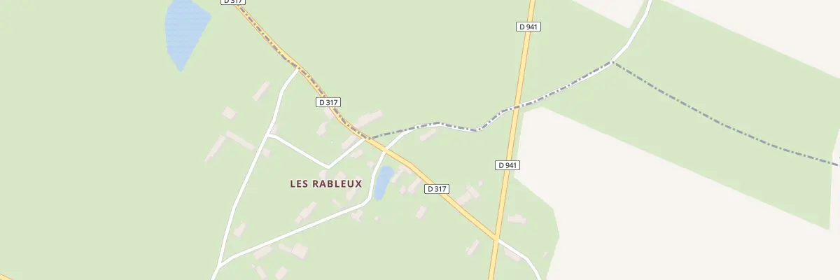 Plan du 9 Les Rableux à Lamblore
