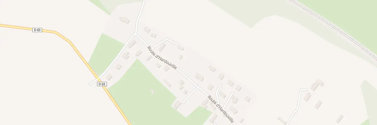Plan du 235 Rte d’Hardouville à Mesnil-Panneville