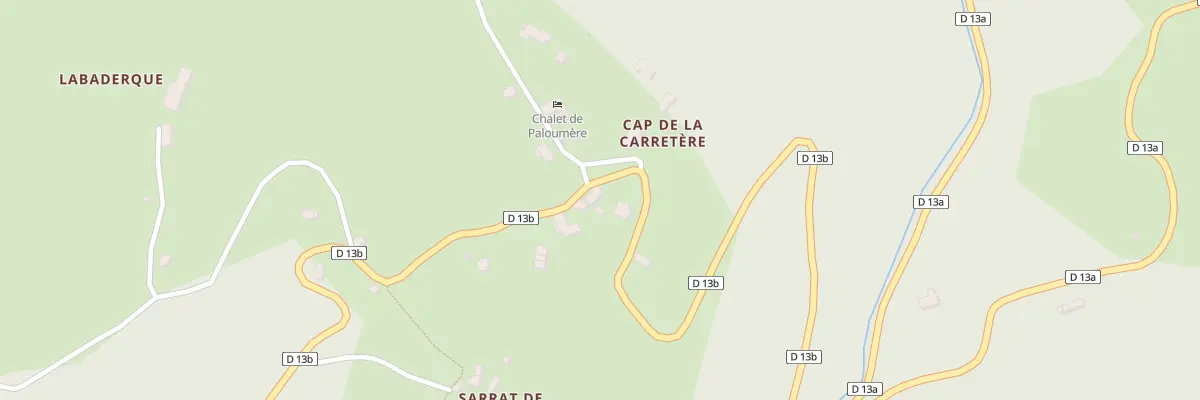 Plan du 47 Hameau de Labaderque à Herran