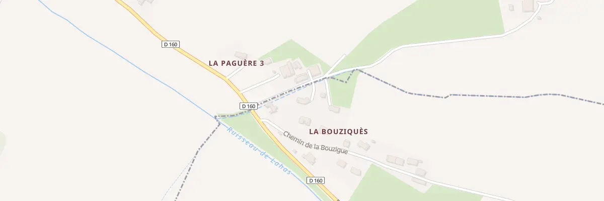 Plan du 5123 La Bouzigues à Maurens