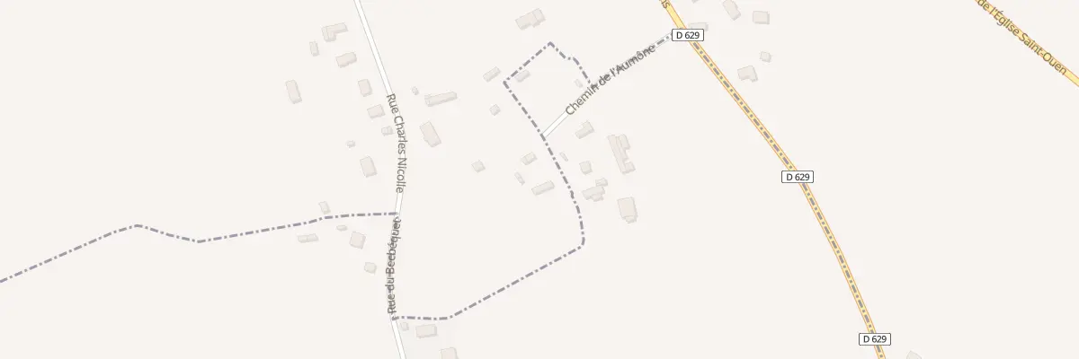 Plan du 15 Che de l’Aumone au Thuit de l’Oison