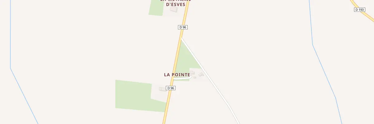 Plan du 35 La Pointe à Esves-le-Moutier