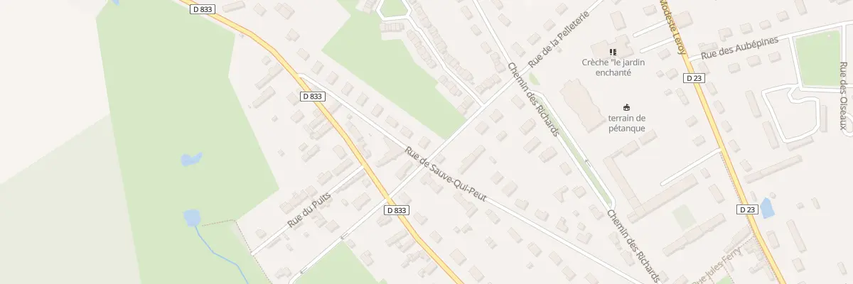 Plan du 326 Rue de Sauve Qui Peut à Breteuil