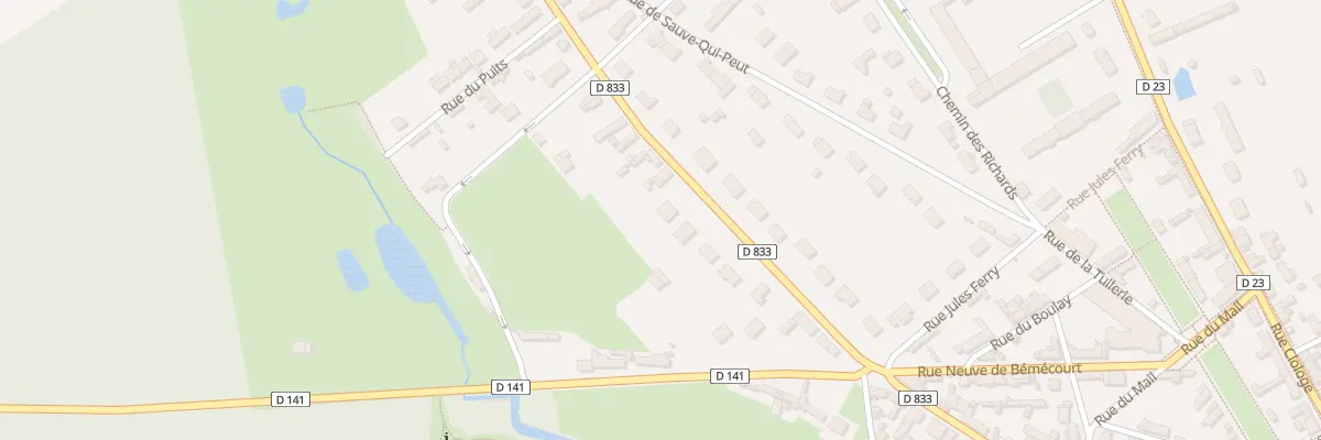 Plan du 205 Rue Théodore Pierre à Breteuil