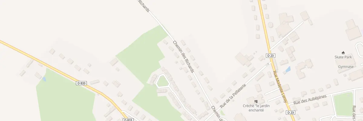 Plan du 455 Che des Richards à Breteuil