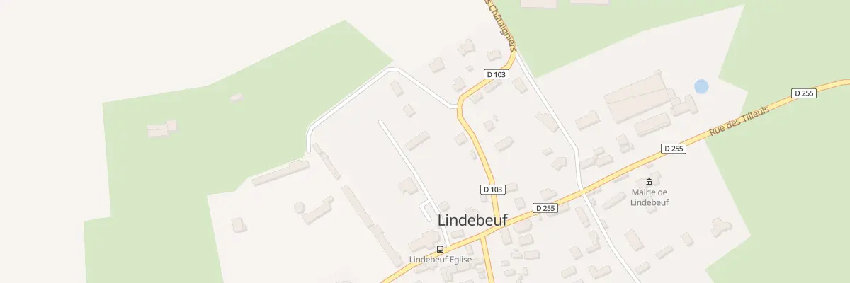 Plan du 129 Rue des Chataigniers à Lindebeuf