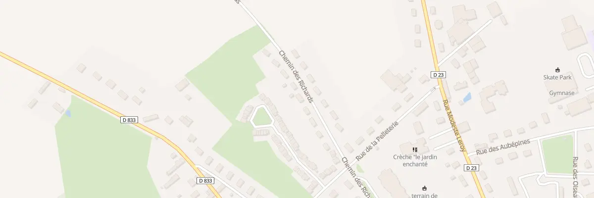 Plan du 439 Che des Richards à Breteuil