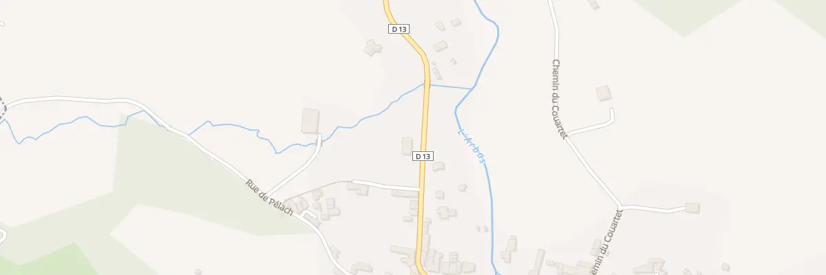 Plan du 143 Le Village à Arbas
