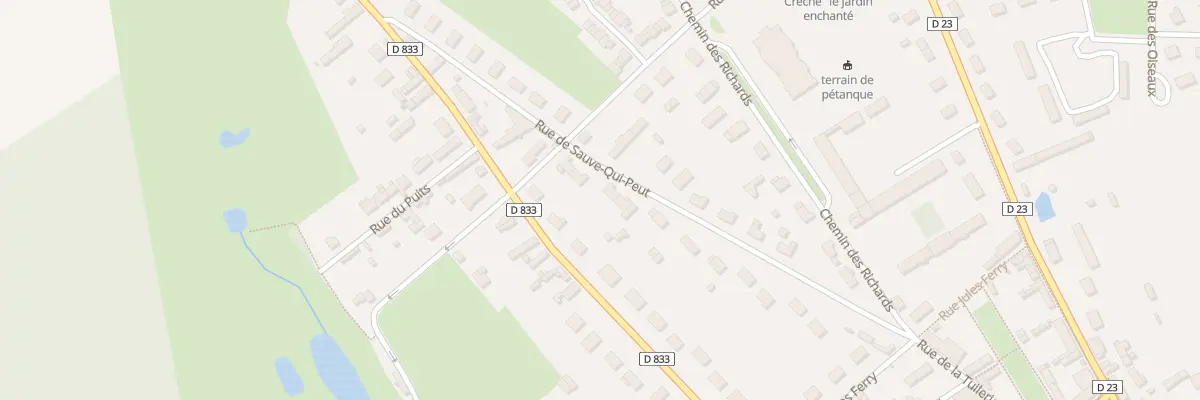 Plan du 269 Rue de Sauve Qui Peut à Breteuil