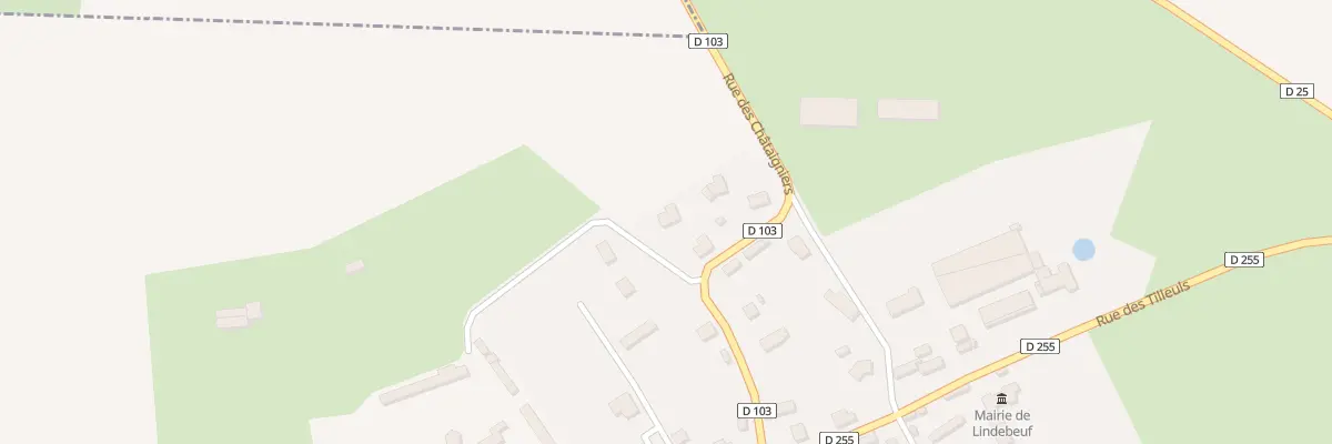 Plan du 40 Imp du Colombier à Lindebeuf