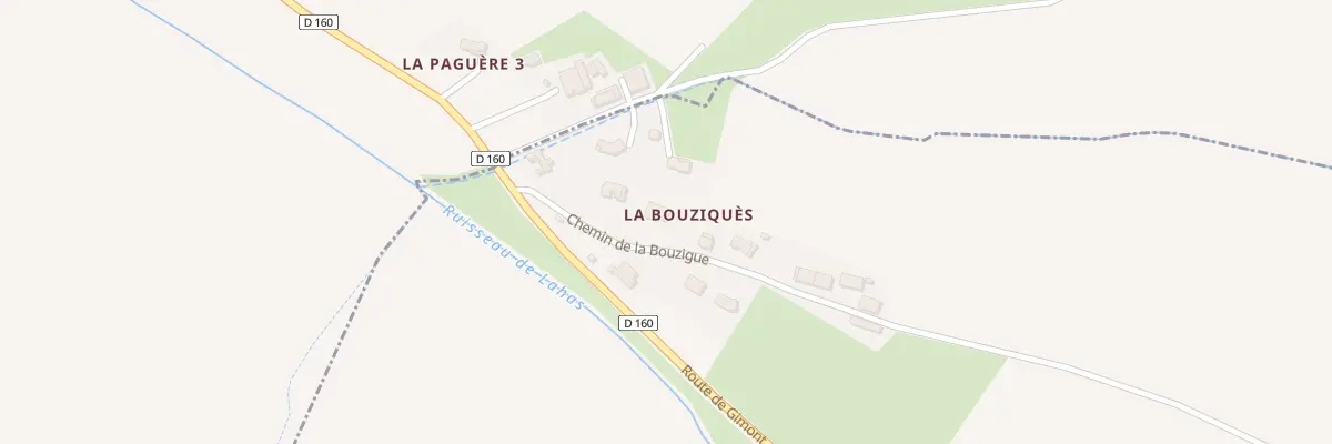 Plan du 5122 La Bouzigues à Maurens