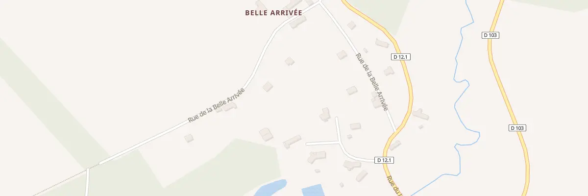 Plan du 16 Rue de la Belle Arrivee à Arcisses