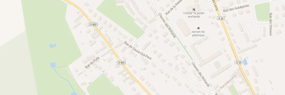 Plan du 270 Rue de Sauve Qui Peut à Breteuil