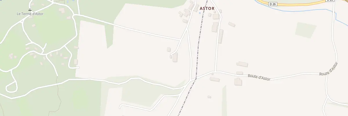 Plan du 43 Astor à Saint-Avit-Rivière